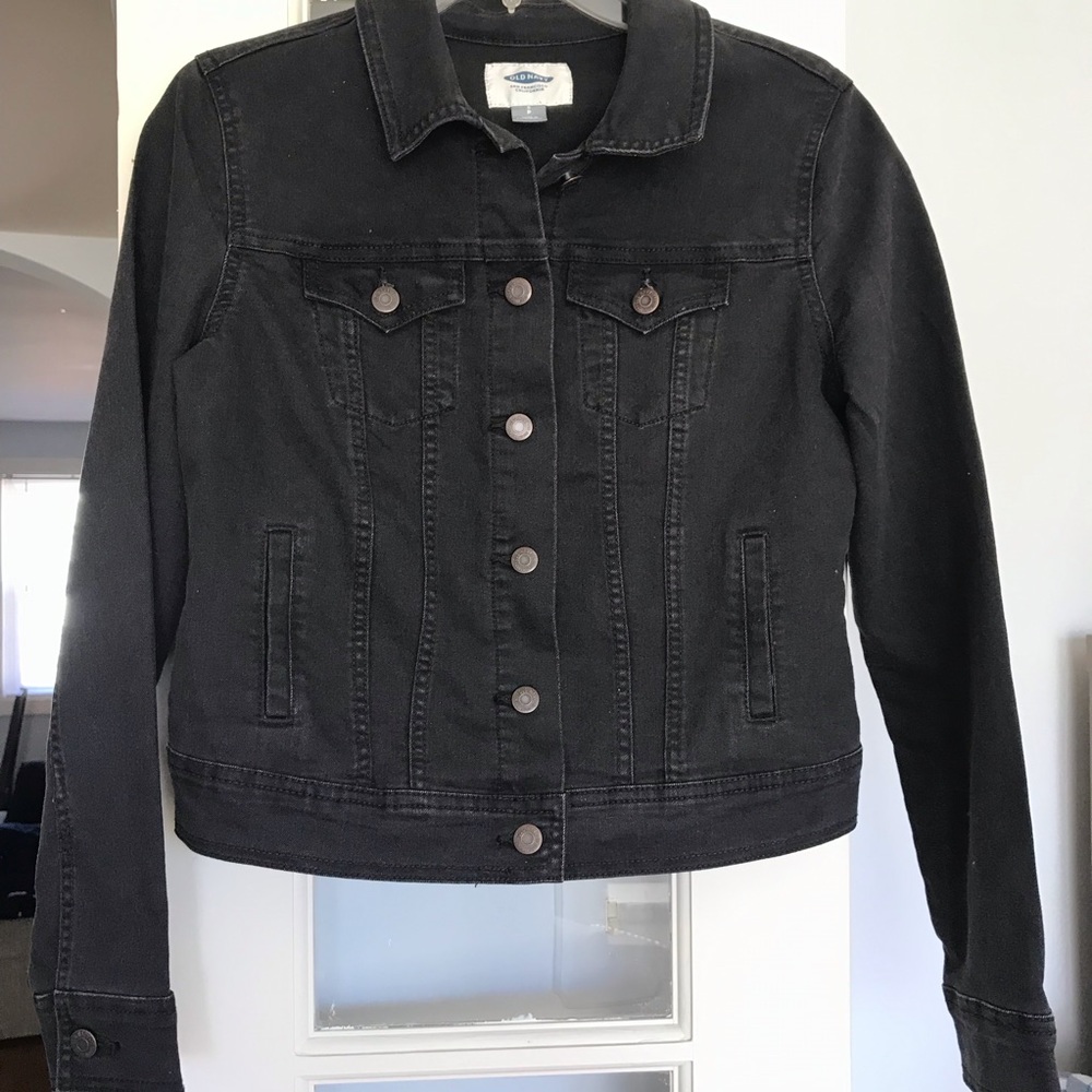 Old Navy Black Denim Jacket